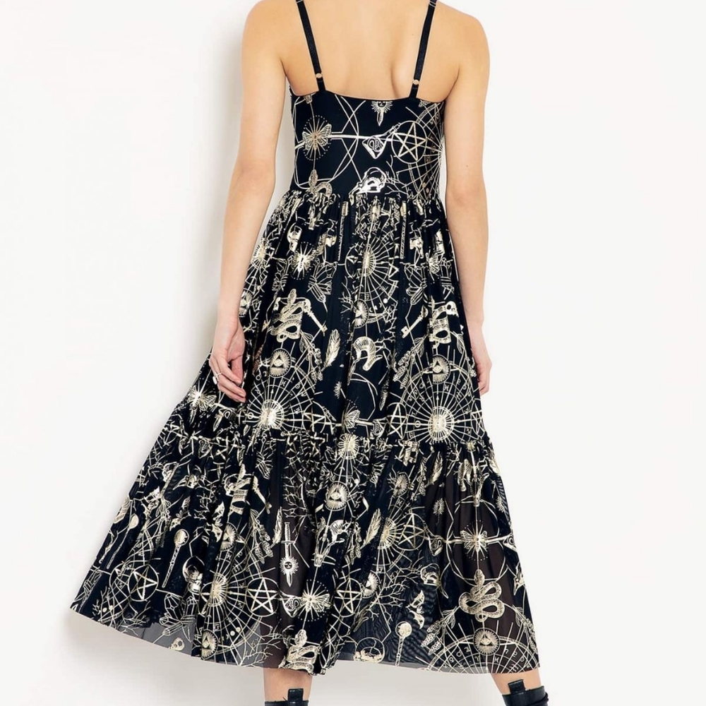 Blackmilk Spellcraft Midaxi Dress~ NWT